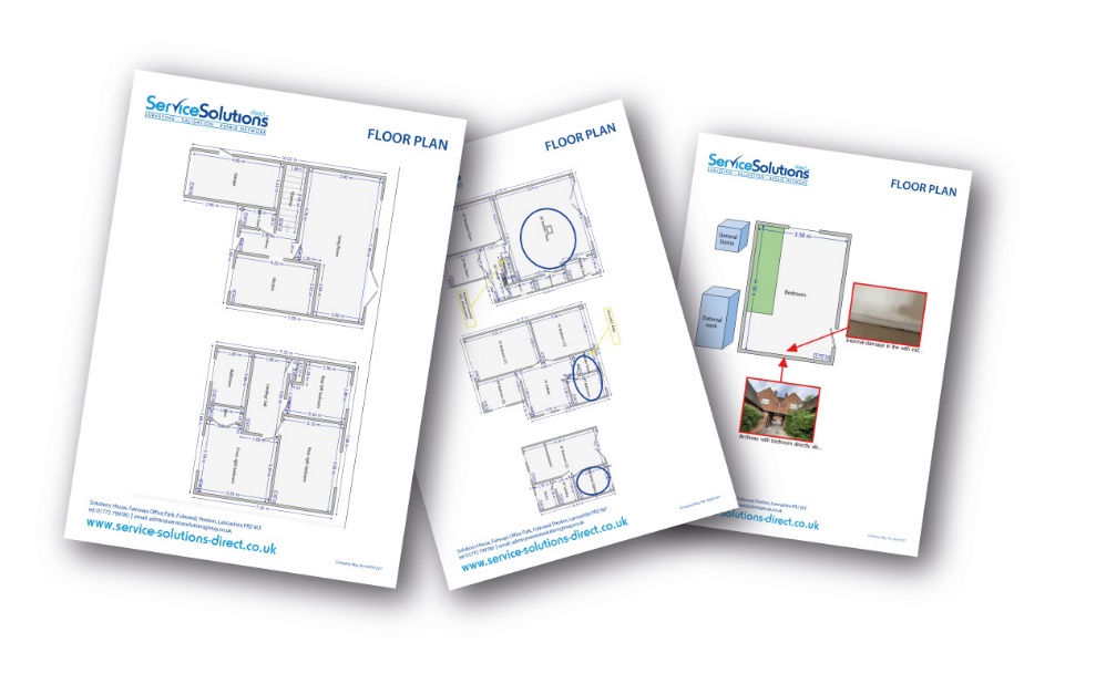 surveying floor plans